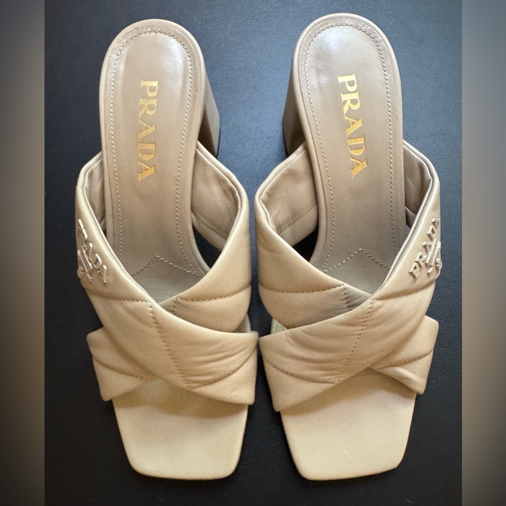 Prada heeled sandals